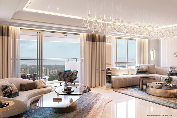 L&T Malad L&T Ahana Malad tower elevation