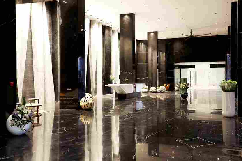 Wintry Mountain Landscape